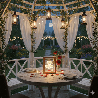 Ahşap 3D Üç Boyutlu I Love You Çerçeve Gece Masa Lambası Sevgiliye Hediye