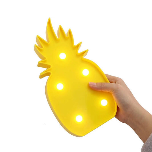 Ananas Led Işıklı Masa Duvar Gece Lambası