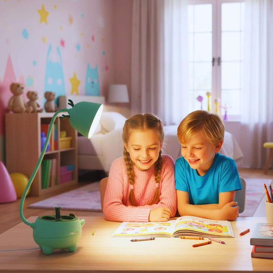 Özel Tasarım Pet Şarjlı Gece Masa Lambası Dokunmatik 3 Farklı Led Işıklı Hediyelik Çocuk Odası