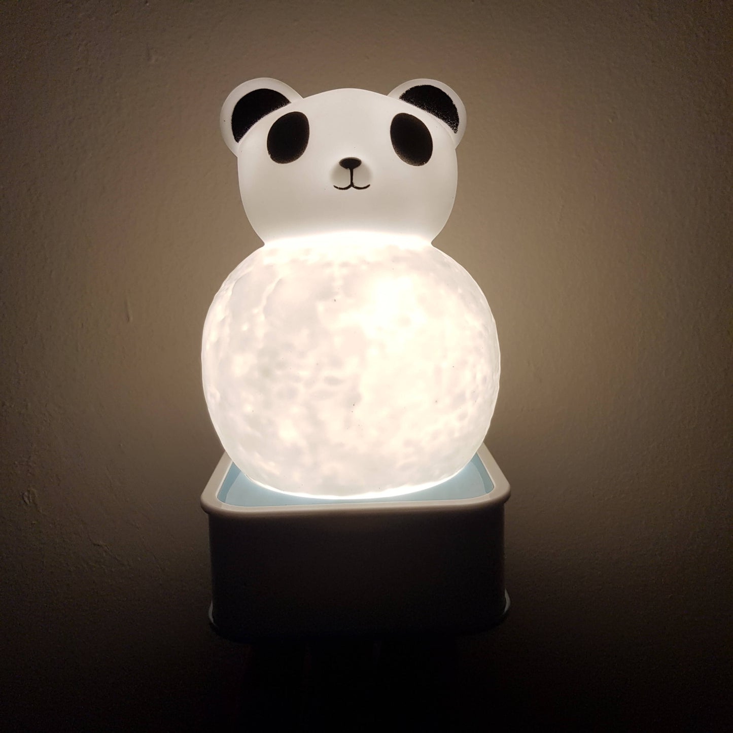 Sese Ve Dokunmaya Duyarlı Silikon Panda Gece Lambası Çocuk Bebek Odası Hediyelik Renkli